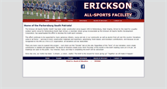 Desktop Screenshot of ericksonallsports.com